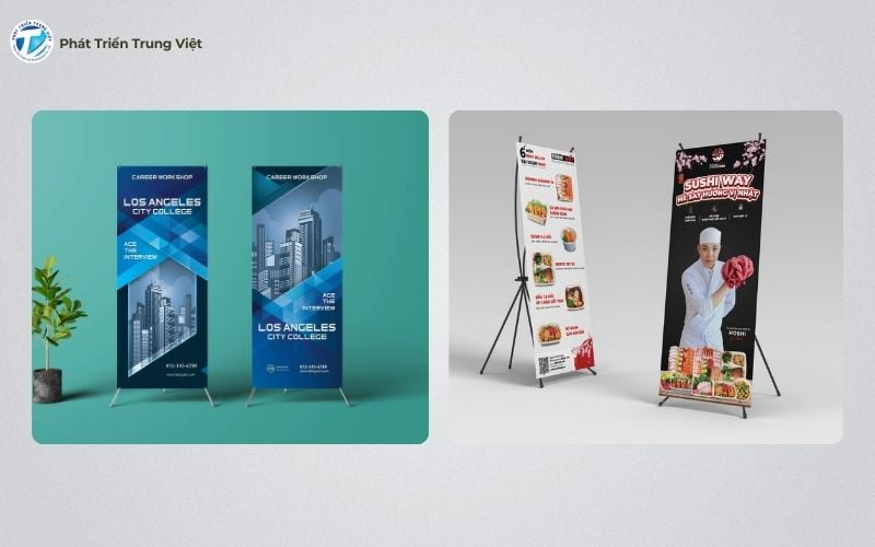 Standee giúp tiết kiệm chi phí quảng cáo